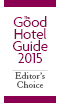 Good Hotel Guide Editor's Choice Award Logo - Boutique hotels