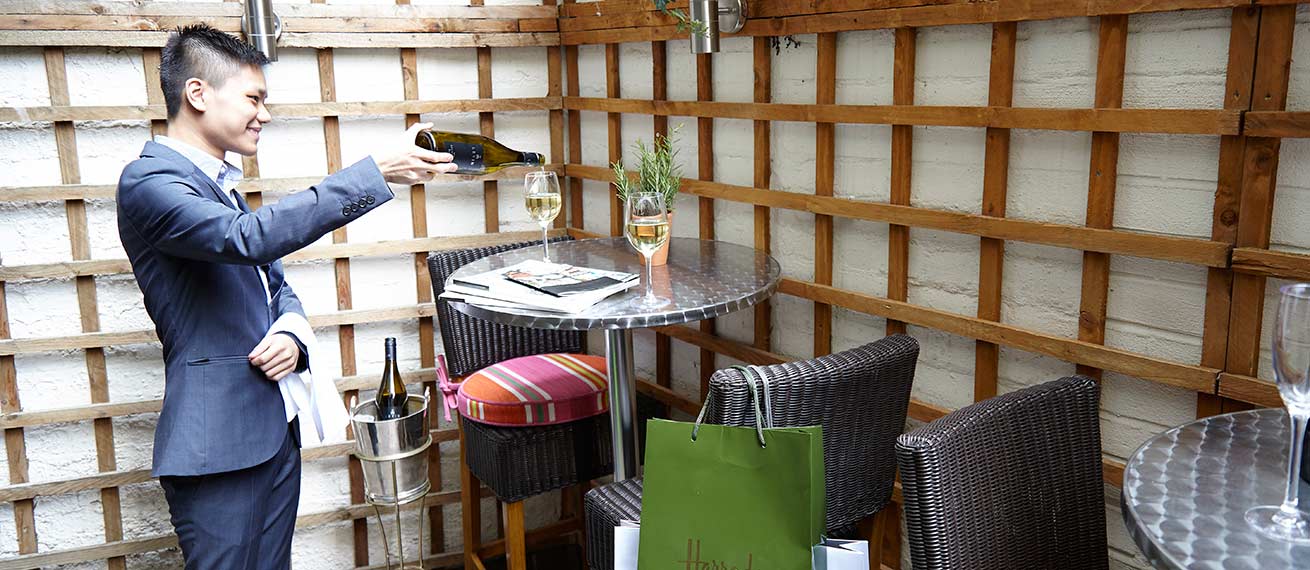Garden Bar at Levin Hotel