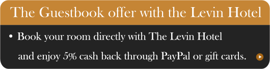 Guestbook Offer - Levin Hotel