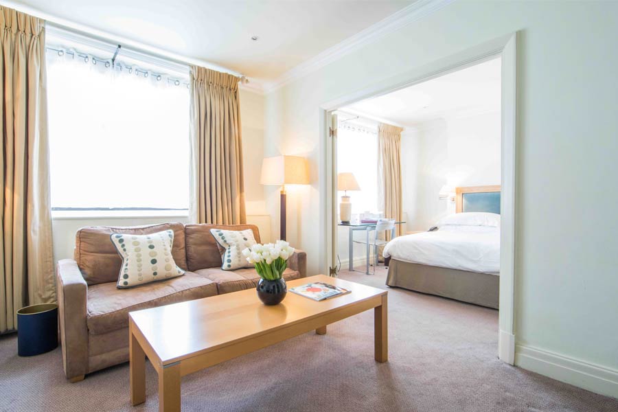 One bedroom apartment Serviced Apartments in Knightsbridge with Queen Double bedroom