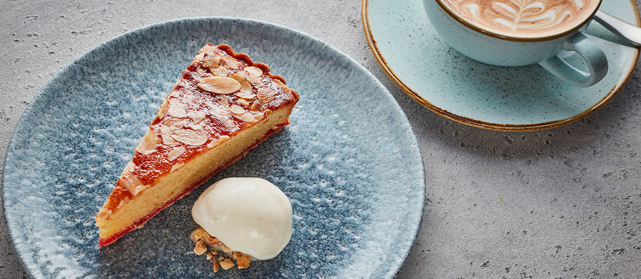 Cake in a Knightsbridge Restaurant